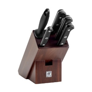 6-piece knife set, "ZWILLING Gourmet", Walnut - Zwilling