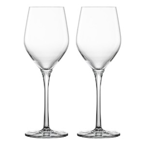 Set of 2 white wine glasses, crystalline glass, 360 ml, Roulette range - Schott Zwiesel