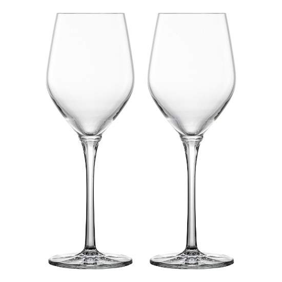 2 baltvīna glāžu komplekts, kristālisks stikls, 360 ml, ruletes klāsts - Schott Zwiesel