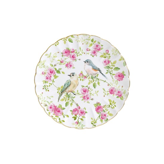Assiette à dessert, porcelaine, 19 cm, "Spring Time" - Easy Life