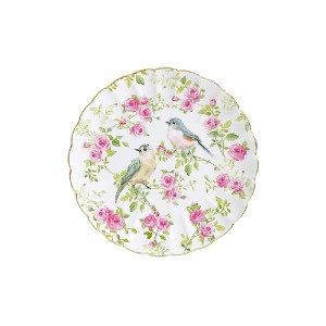 Dessert plate, porcelain, 19 cm, "Spring Time" - Nuova R2S