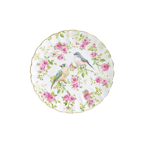 Talerz deserowy, porcelana, 19 cm, "Spring Time" - Nuova R2S