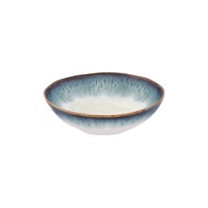 Soup bowl, porcelain, 19 cm, blue, "Nuances" - Easy Life