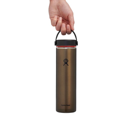 Thermal-insulating bottle, stainless steel, 710ml, "Trail", Obsidian - Hydro Flask