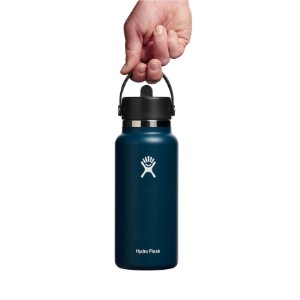 Termoizolacijska boca, nehrđajući čelik, 950ml, "Wide Straw", Indigo - Hydro Flask