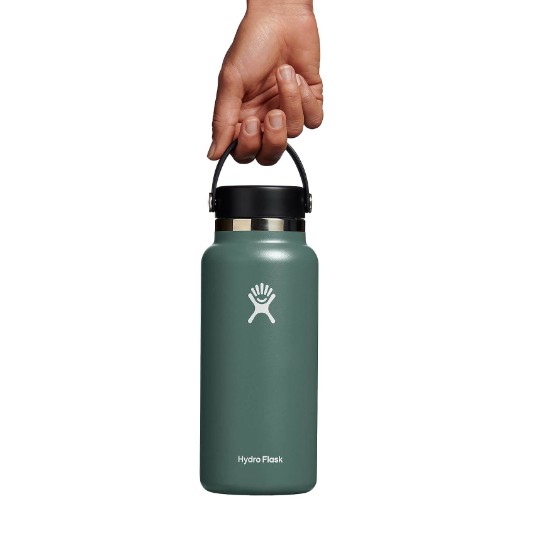 Thermal-insulating bottle, stainless steel, 950ml, "Wide Mouth", Fir - Hydro Flask