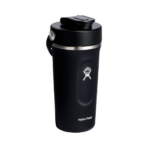 Termički izolirani šejker, 2 u 1, nehrđajući čelik, 710 ml, crni - Hydro Flask