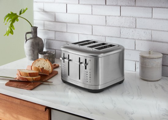 4-slot toaster, 1960W, Stainless Steel - KitchenAid