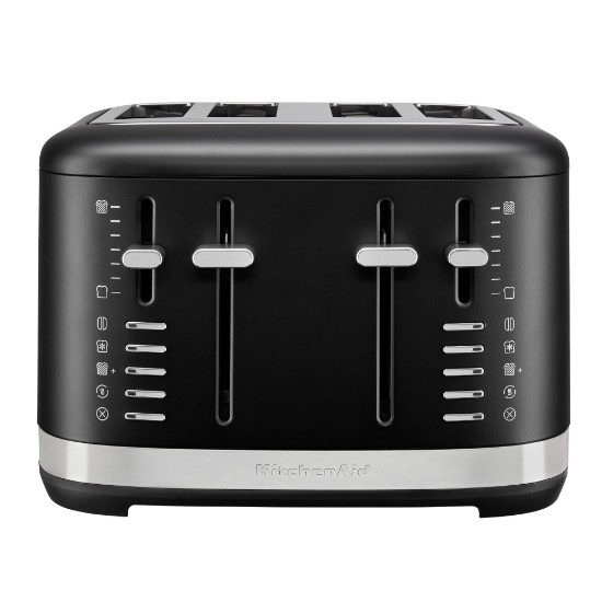 4-slot toaster, 1960W, Matte Black - KitchenAid