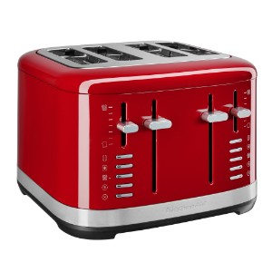 4 yuvalı ekmek kızartma makinesi, 1960W, Empire Red - KitchenAid