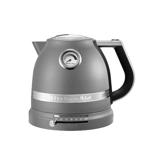 Електрични чајник, 2400 В, Artisan, 1.5Л, Imperial Grey - KitchenAid