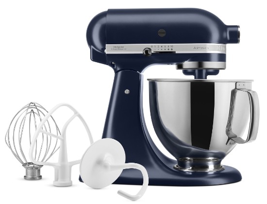 Meascthóir seastáin Artisan, babhla 4.8L, Samhail 125, Ink Blue - KitchenAid