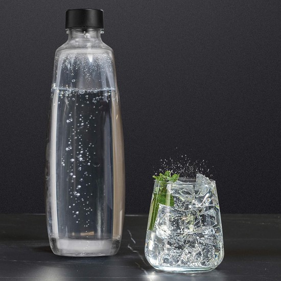 Karafa, vyrobená ze skla, pro výrobník sycené vody DUO, 1L - SodaStream