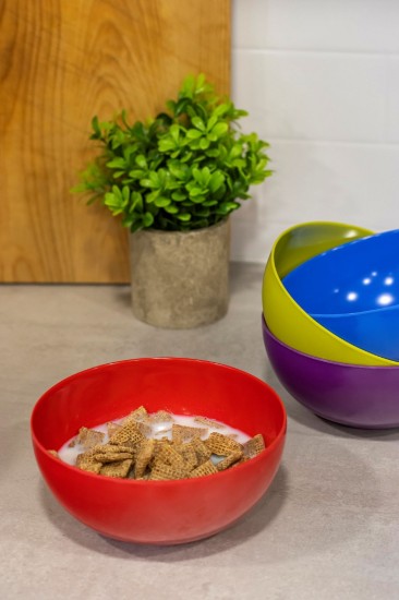Sett med 4 skåler, 15 cm, laget av melamin - fra Kitchen Craft