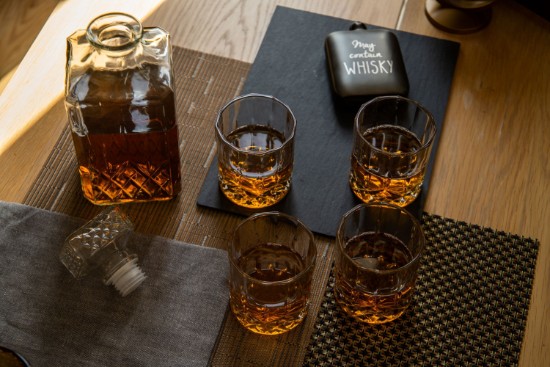 Sett ta 'tazzi decanter u whisky, 5 biċċiet, ħġieġ - Kitchen Craft