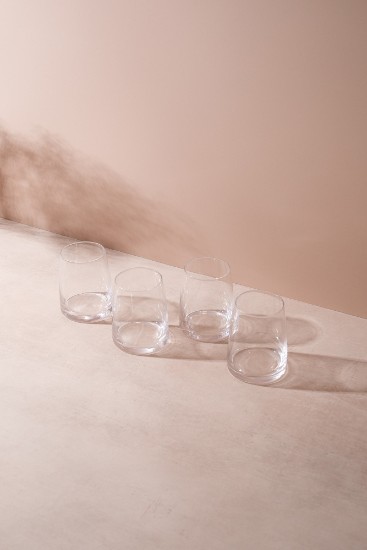 Set of 4 tumblers, made of crystalline glass, 350 ml, "Palermo" - Mikasa