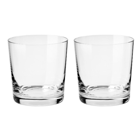 Ensemble de 2 verres à whisky, en verre, 390 ml, "DUET" - Krosno