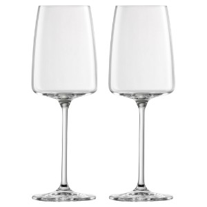 2-pcs wine glass set, crystal glass, 363 ml, "Vivid Senses" - Schott Zwiesel