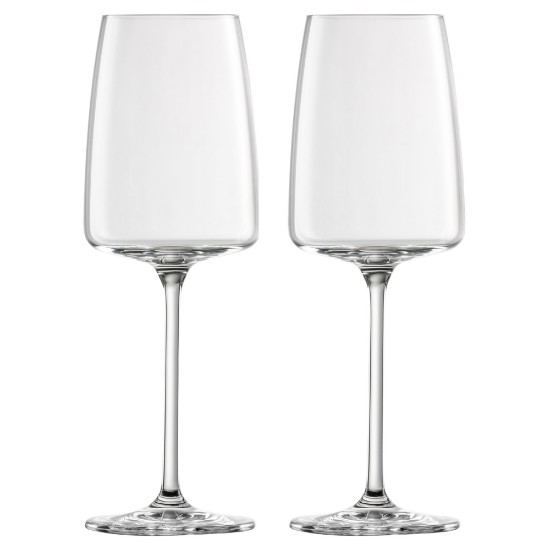 Σετ ποτηριού κρασιού 2 τμχ, από κρυσταλλικό γυαλί, 363 ml, "Vivid Senses" - Schott Zwiesel