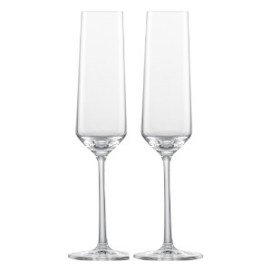 2-osaline šampanjaklaasi komplekt, 209 ml, "Pure" - Schott Zwiesel