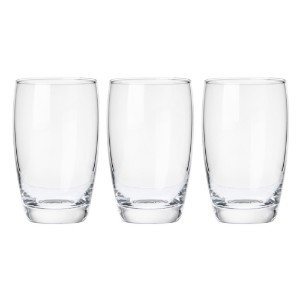 Набор стаканов для воды, 3 предмета, 330 мл, стекло, Aurelia - Borgonovo