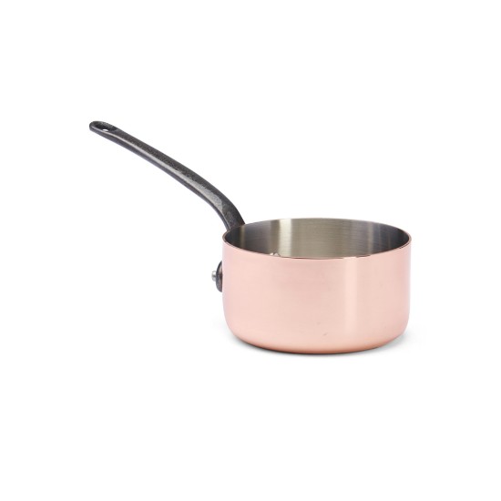 Saucepan, 12 cm / 0.8 l, copper-stainless steel, "Inocuivre" - de Buyer