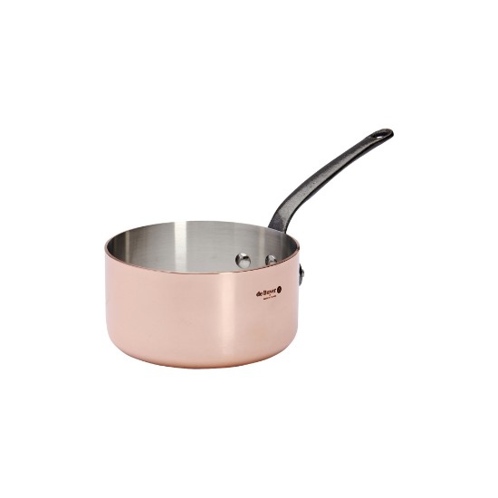 "Inocuivre" saucepan, 14 cm / 1.2 l , copper - stainless steel - "de Buyer" brand