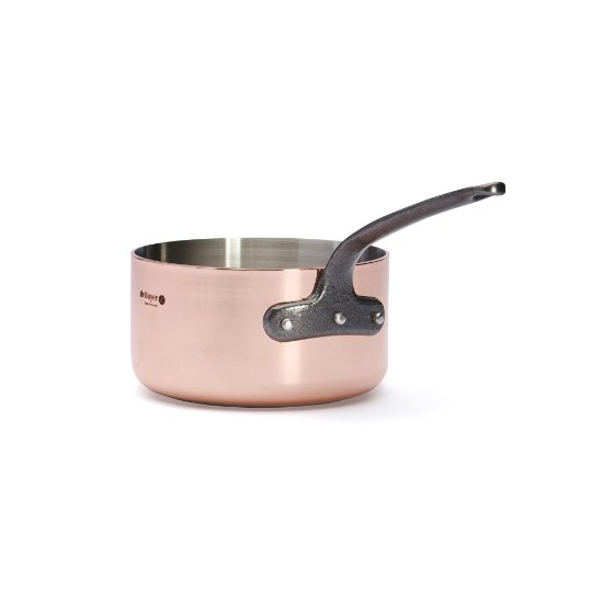 "Inocuivre" saucepan, 14 cm / 1.2 l , copper - stainless steel - "de Buyer" brand