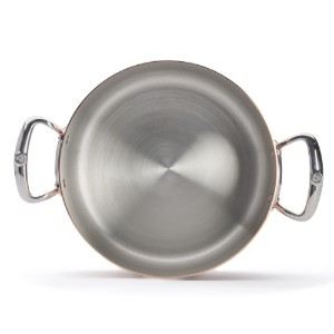 Kookpot met deksel, 28cm/8L, koper - RVS, "Inocuivre" - de Buyer