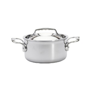 Cratita inox cu capac "Affinity", 16 cm/1,8 l - de Buyer