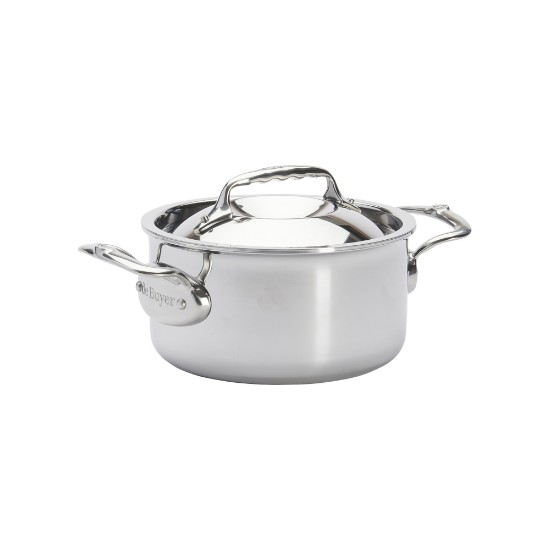 "Affinity" saucepan with lid, 16 cm / 1.8 l, stainless steel - "de Buyer" brand