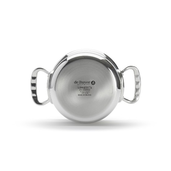 "Affinity" saucepan with lid, 16 cm / 1.8 l, stainless steel - "de Buyer" brand