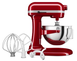 Mixer with 5.2L bowl, HEAVY DUTY model, Empire Red - KitchenAid