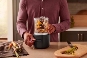 Zerkleinerer "Go" mit Akku, kabellos, 1.18L, Matte Black - KitchenAid