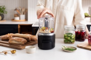 "Go" chopper with battery, cordless, 1.18L, Matte Black - KitchenAid