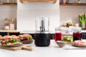 "Go" chopper with battery, cordless, 1.18L, Matte Black - KitchenAid