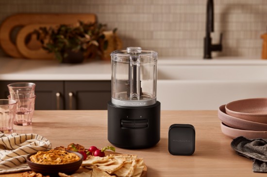 "Go"-hackare med batteri, sladdlös, 1,18L, Matte Black - KitchenAid