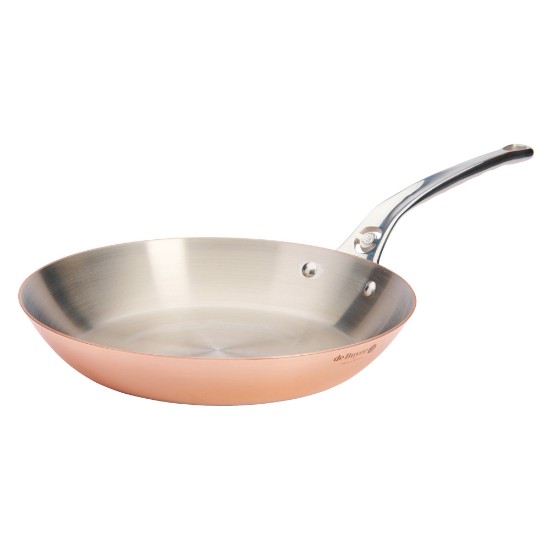 Padella "Inocuivre", 28 cm, rame - acciaio inox - marchio "de Buyer".