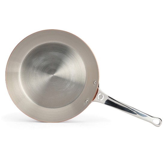 Padella "Inocuivre", 28 cm, rame - acciaio inox - marchio "de Buyer".