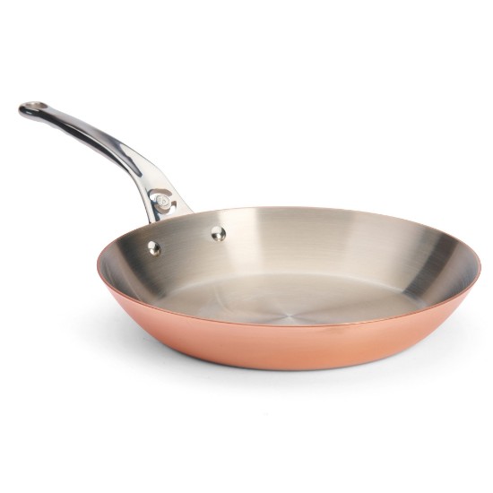 Padella "Inocuivre", 28 cm, rame - acciaio inox - marchio "de Buyer".