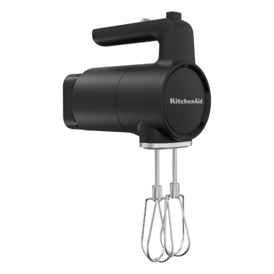 GO draadloze handmixer, 7 snelheden, met batterij, matzwart - KitchenAid