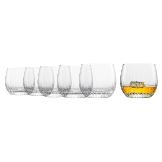 6-piece whisky glass set, crystal glass, 400ml, "Melody" - Schott Zwiesel