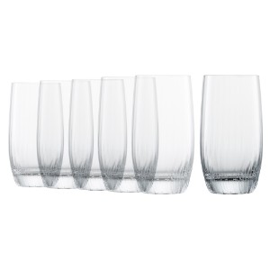 Sett med 6 vannglass, krystallglass, 392ml, "Melody" - Schott Zwiesel