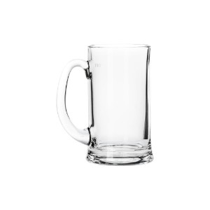 Beer pint, made from glass, 580 ml, "Icon" - Borgonovo 