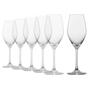 6-piece champagne glass set, 263 ml, "Vina" - Schott Zwiesel