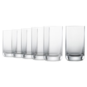 6-gab stikla trauku komplekts, 255 ml, "Convention" - Schott Zwiesel