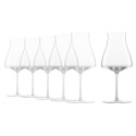Set di bicchieri da whisky da 6 pezzi, vetro cristallino, 292 ml, "Cla