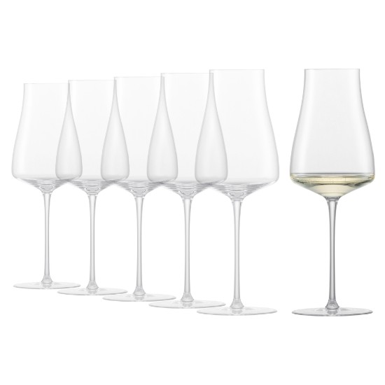 6-delat Sauvignon Blanc glasset, kristallint glas, 402ml, "Classics Select" - Schott Zwiesel