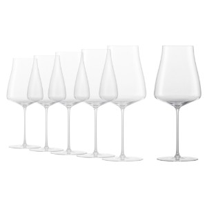 6-piece Merlot glass set, crystalline glass, 673ml, "Classics Select" - Schott Zwiesel