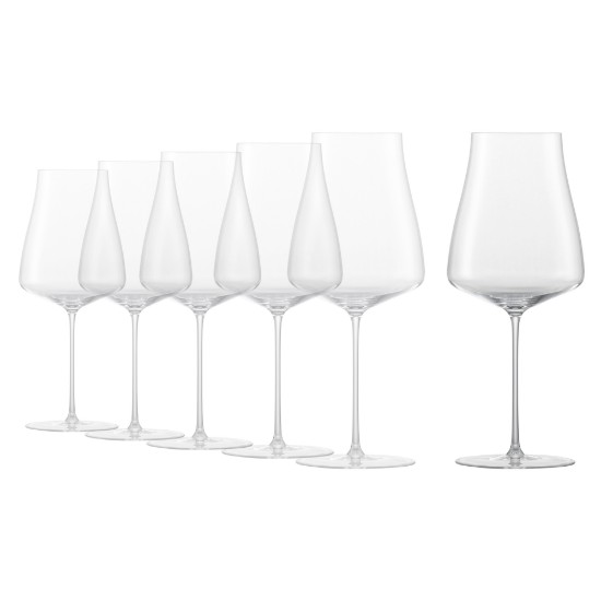 6dílná sada sklenic Merlot, krystalické sklo, 673 ml, "Classics Select" - Schott Zwiesel